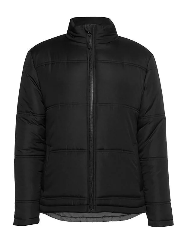 Jb's Ladies Adventure Puffer Jacket (3ADJ1) Stand-Up Collar Roll-Neck Collar Turtle Neck