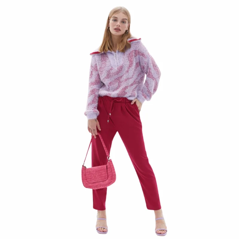 OXXO - High Waist fit pants Formal Wide-Leg Pants