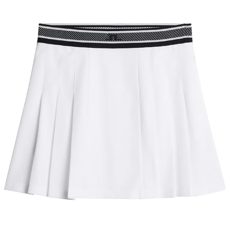 Womens Harlow Light Pique Skirt White - SS25 vintage skirt charm