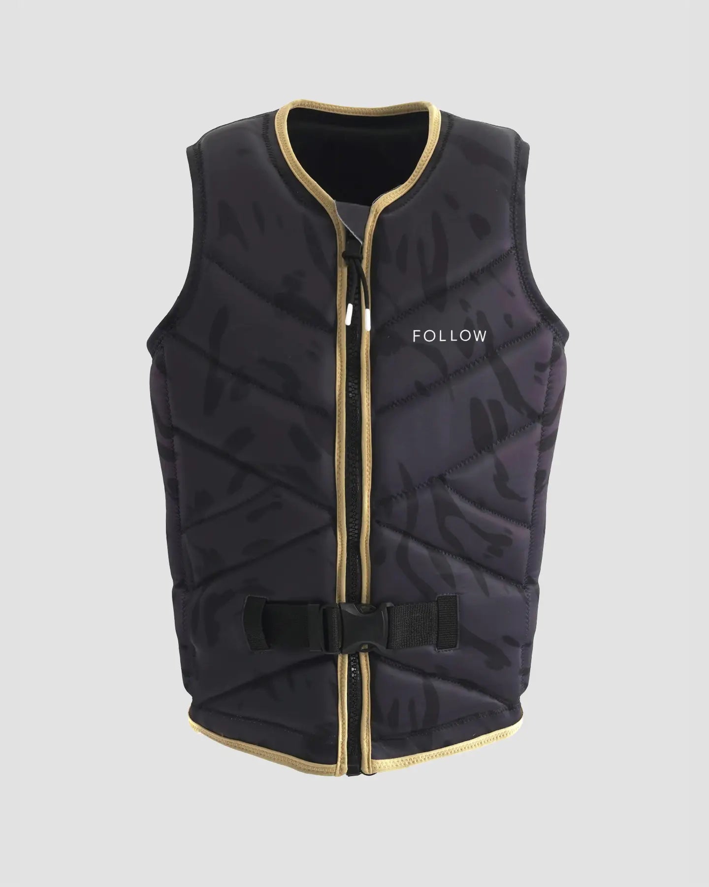 Follow Order 2 Ladies Life Jacket - Black Nylon Fabric Polyester Fabric Spandex Fabric Follow Order 2 Ladies Life Jacket - Black Nylon Fabric Polyester Fabric Spandex Fabric