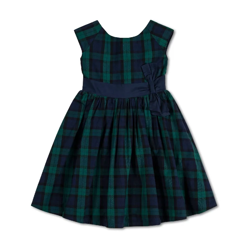 Cap Sleeve Organic Party Dress with Bow Sash - Baby Tunics Fall fleece