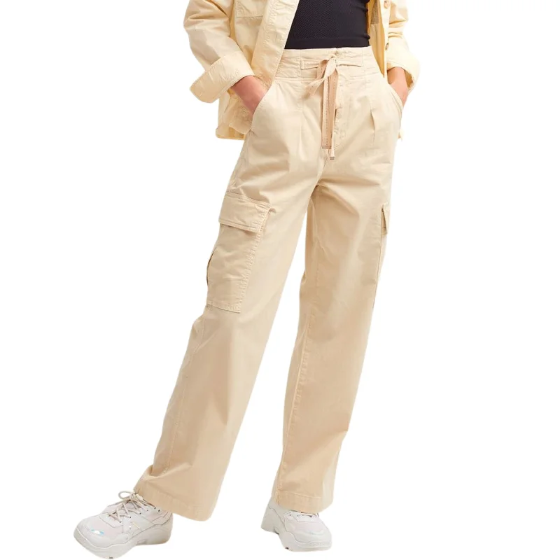 OXXO - High Rise Pants Elegant Wool Trousers