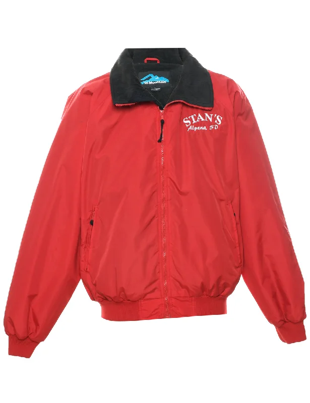 The Mountain Nylon Jacket - L Front Pockets Side Pockets Patch Pockets