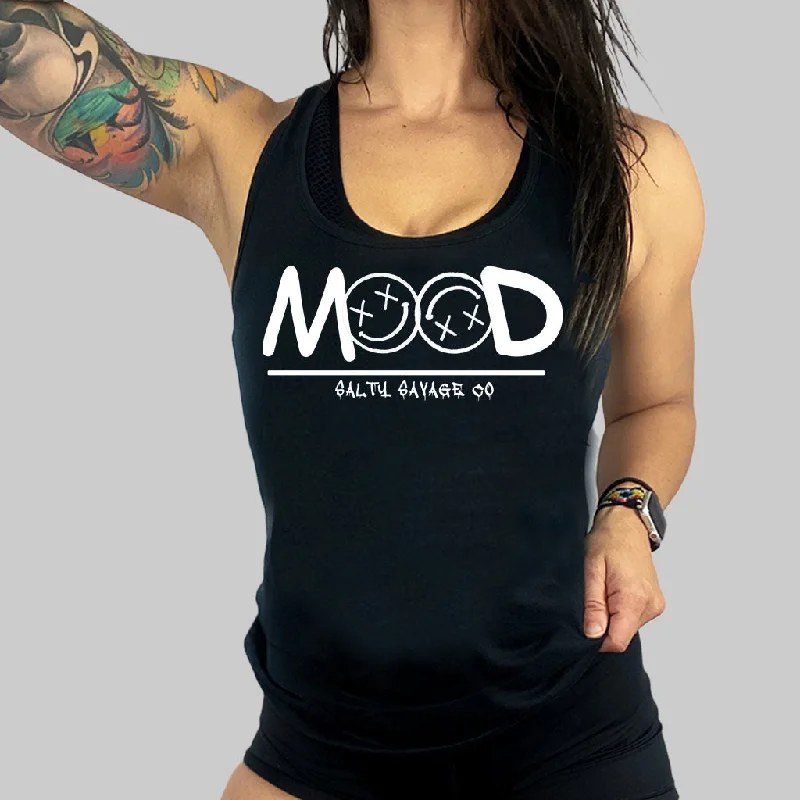 Ladies "Mood" Racerback Tank soft pink tank