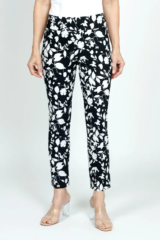 Holland Ave Midnight Garden Ankle Pant Chic Checkered Pants