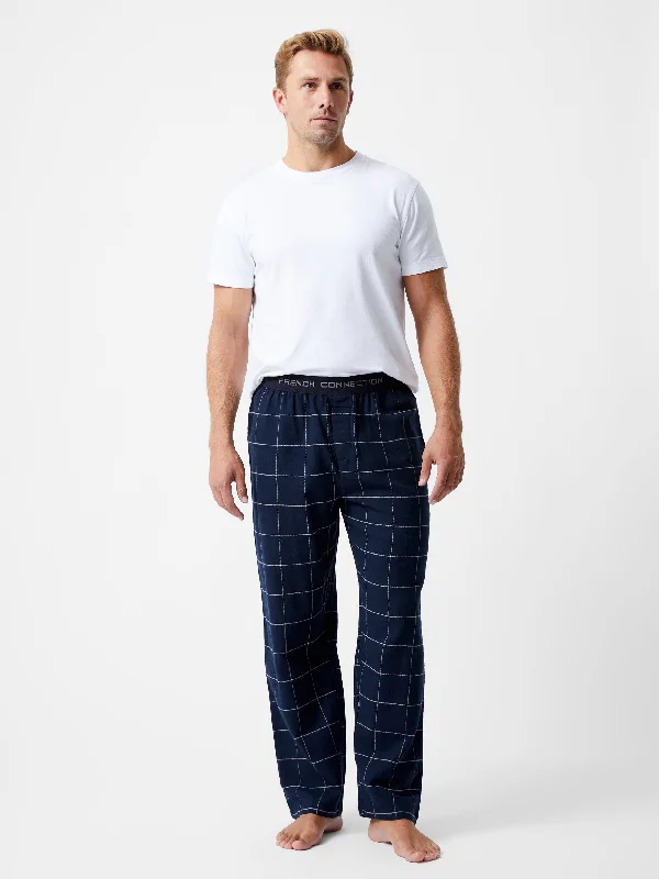 French Connection PJ Flannel Pants Comfortable Denim Leggings