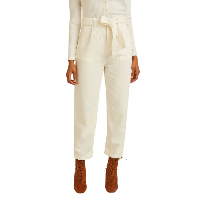 OXXO - High Rise Zipper Pant Chic Slim Fit Pants