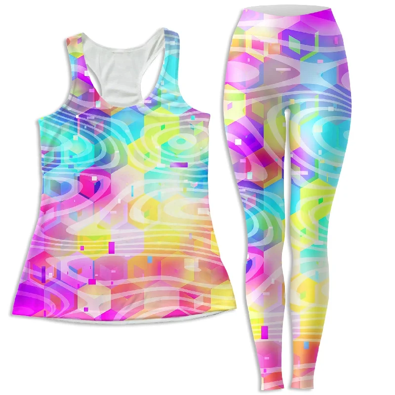 Daytrip Women's Tank and Leggings Combo graphic tank top