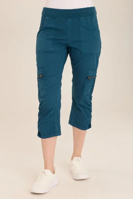 Wearables Nadia Crop Pant Slim Fit Casual Pants