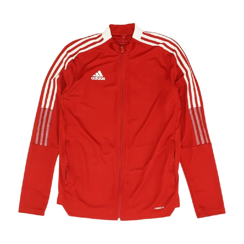 Red Solid Jacket Lace Jacket Ribbed Jacket Sequined Jacket