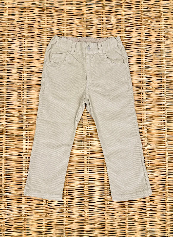 5 Pockets Corduroy Pants Cozy Fitted Pants