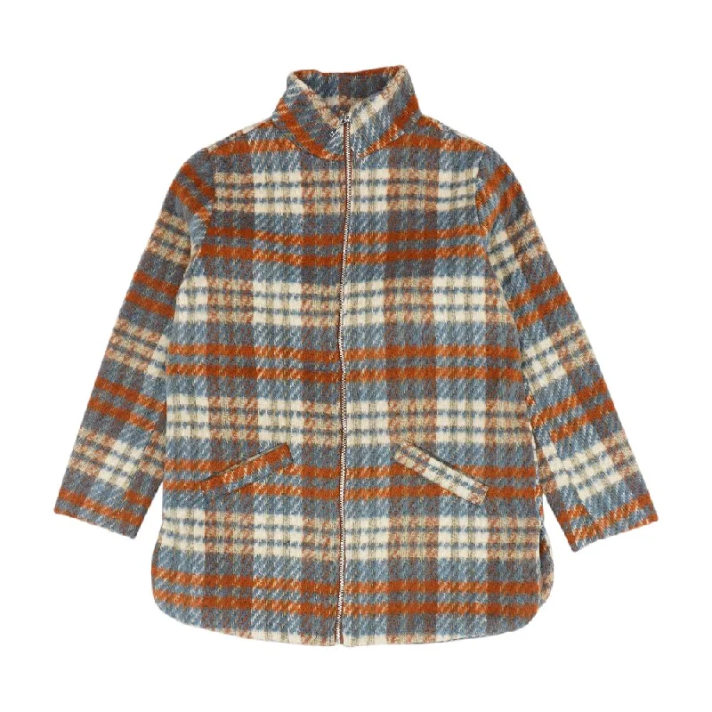 Multi Plaid Jacket Plaid Jacket Tartan Jacket Houndstooth Jacket