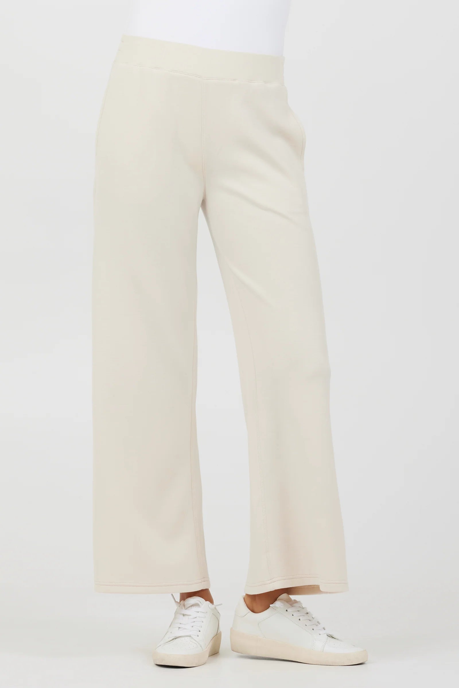 Cloud Fleece Flare Pant Slim-Fit Khaki Pants