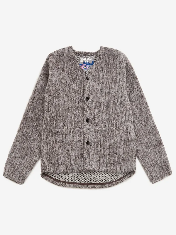 18 East x Goodhood Fola Cardigan – Multi Transparent Opaque Sheer