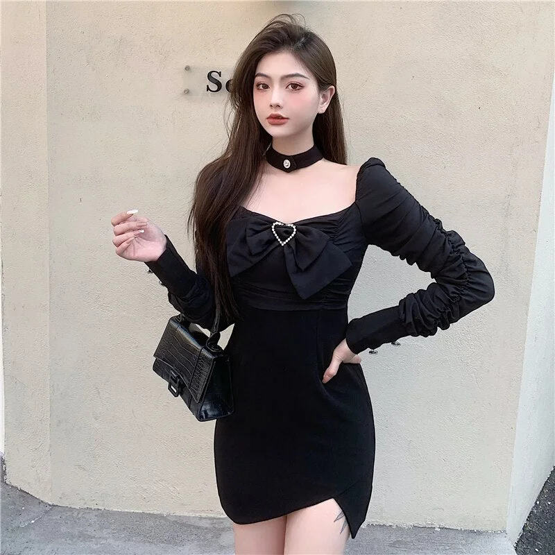 Niche Temperament Retro Waist Skirt elastic waist skirt