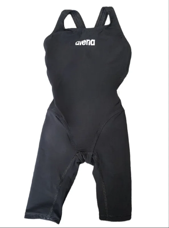 ARENA Women's Black Powerskin ST SL One Piece Swimsuit #2527050 22 NWT Halter Neck Swimsuit