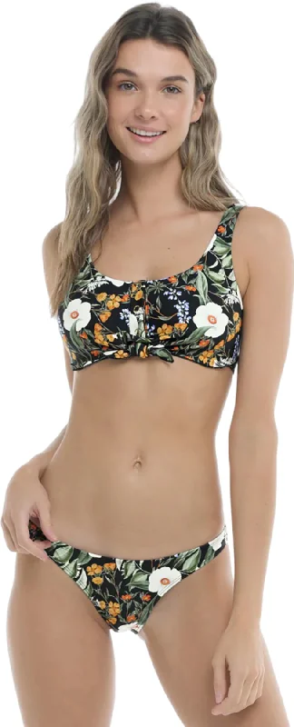 Inflorescence Kate Tie-Front Tank Swim Top - Women's|-|Haut de bain camisole à nouer à l’avant Inflorescence Kate - Femme Soft Beachwear Set