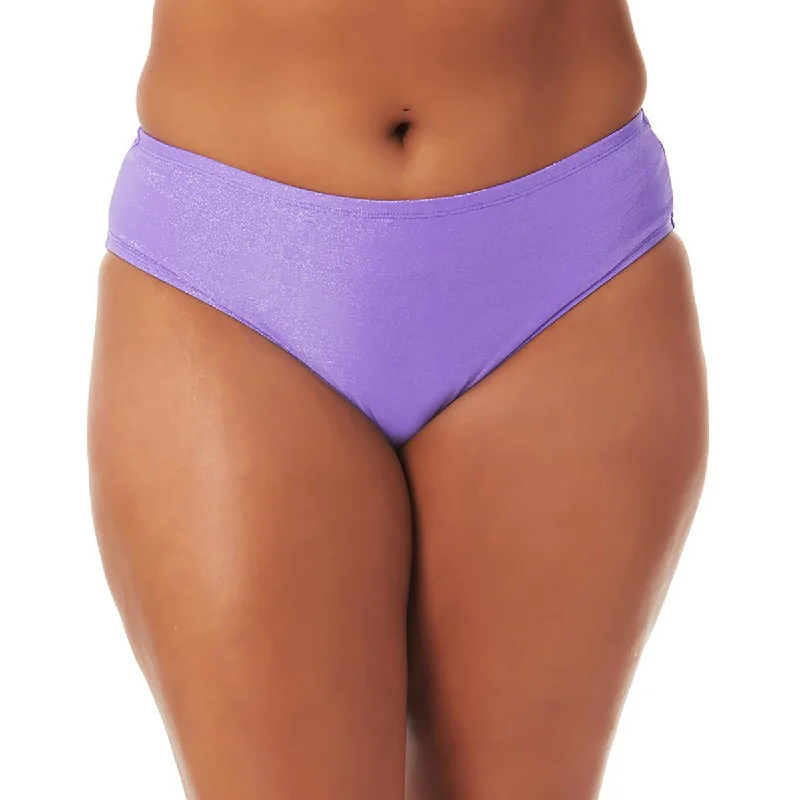 California Waves Womens Plus Metallic Nylon Swim Bottom Separates Push-Up Swimsuit Top California Waves Womens Plus Metallic Nylon Swim Bottom Separates Push-Up Swimsuit Top