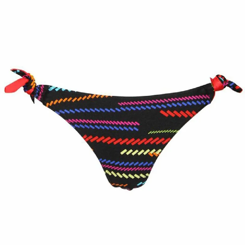 Freya Fusion Tie Swim Brief, Storm Beachy Ruffle Bikini