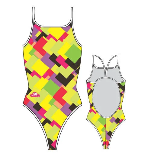 .IN_STK - TURBO - 8300422-0099 - Thin Strap Womens Swimsuit / Swimwear / Costume - Swimming Strappy Back Bikini .IN_STK - TURBO - 8300422-0099 - Thin Strap Womens Swimsuit / Swimwear / Costume - Swimming Strappy Back Bikini