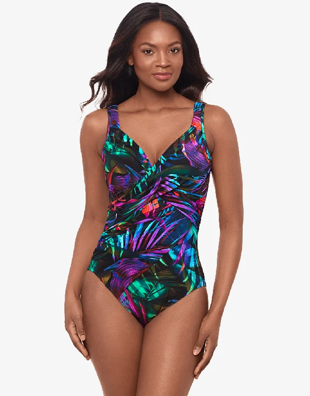Palma Paradiso Revele Swimsuit - Multi Vintage Swimwear Look