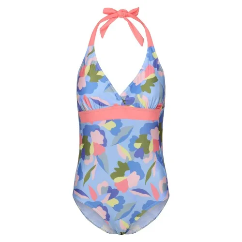 Regatta Womens/Ladies Flavia II Abstract Floral One Piece Swimsuit Floral Swimwear Set