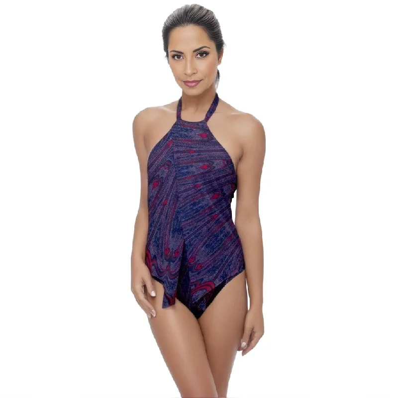 Spangled Go with the Flow One Piece Swimsuit Minimalist One-Piece