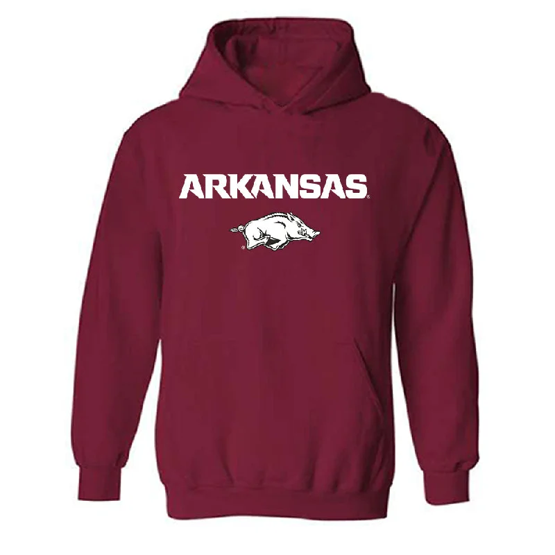Arkansas - NCAA Women's Basketball : Danika Galea - Classic Shersey Hooded Sweatshirt Hoodie with Ribbed Neckline Snug Warm