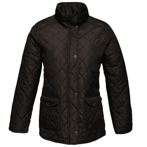 Regatta Womens/Ladies Tarah Quilted Jacket Wool Fabric Cashmere Fabric Tweed Fabric
