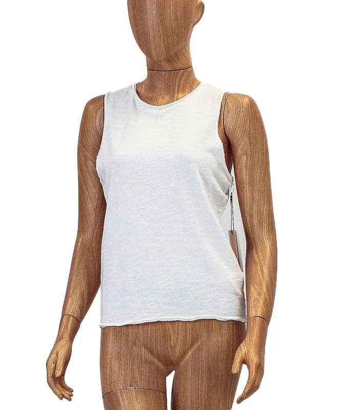 Raw Hem Tank tie dye tank