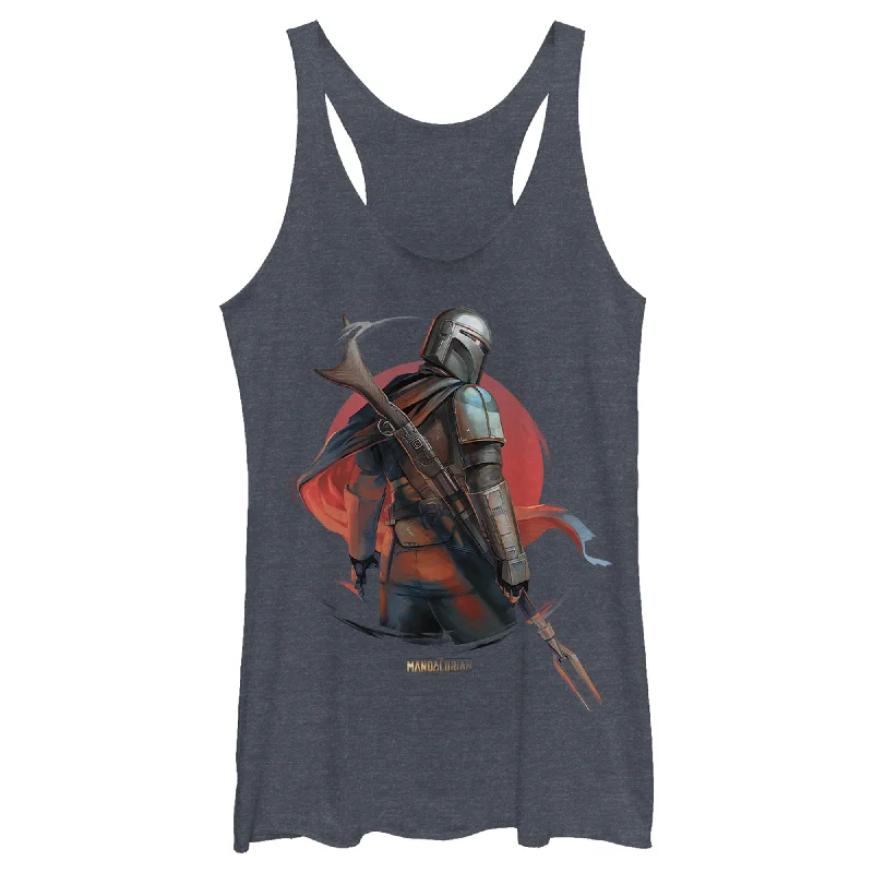 Women's Star Wars: The Mandalorian Dusty Sunset Racerback Tank Top essential tank top Women's Star Wars: The Mandalorian Dusty Sunset Racerback Tank Top essential tank top