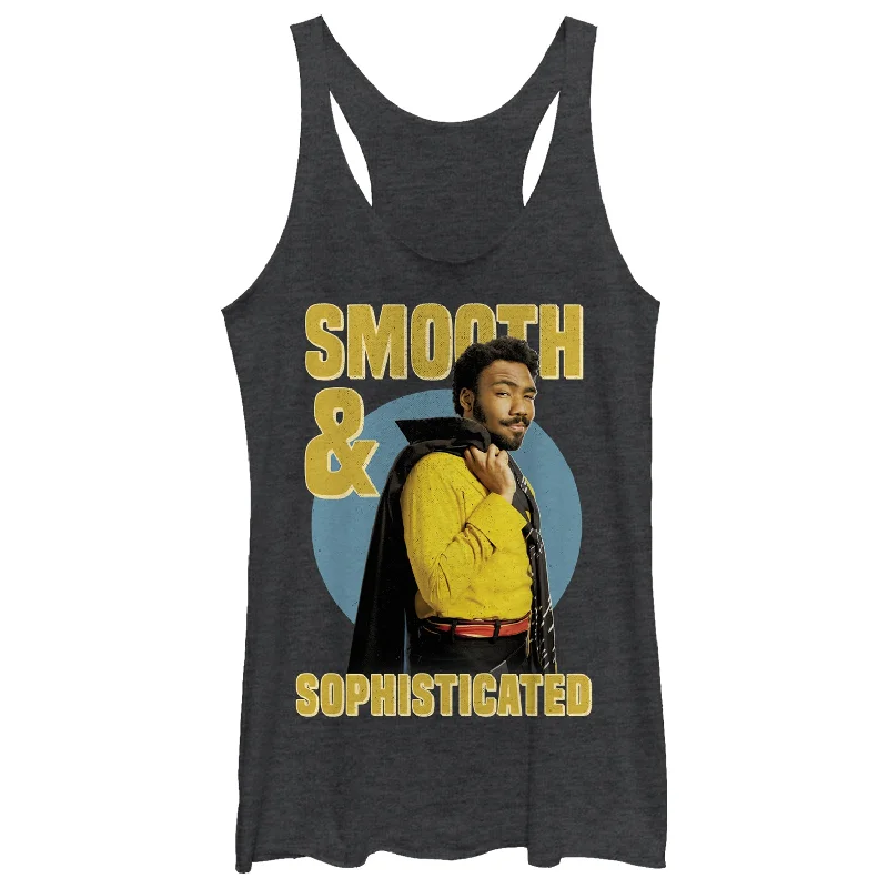 Women's Solo: A Star Wars Story Sophisticated Lando Racerback Tank Top sexy tank top Women's Solo: A Star Wars Story Sophisticated Lando Racerback Tank Top sexy tank top