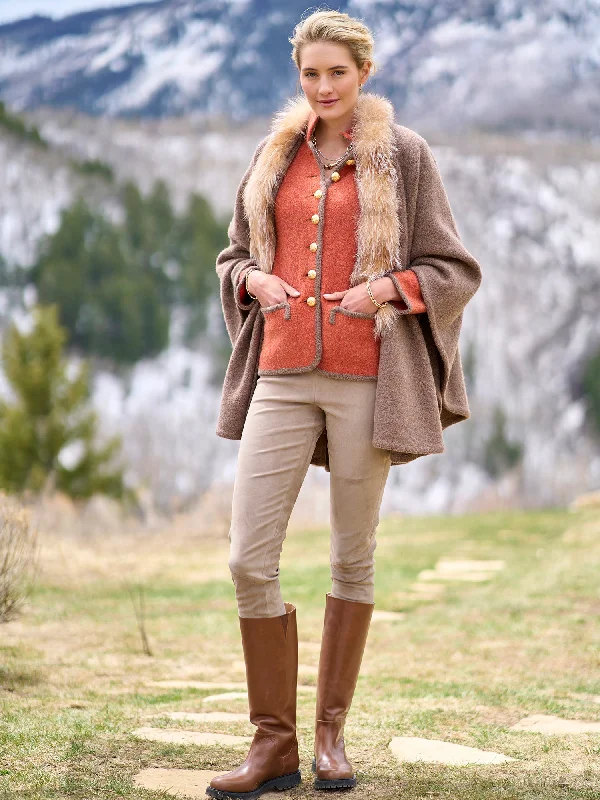 Siena Suede Pant Slim-Fit Leggings