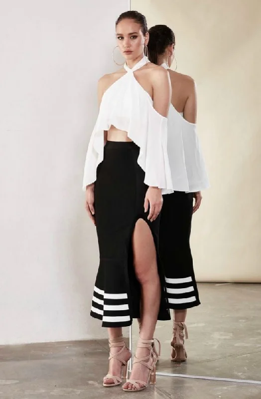 Rose Skirt cashmere skirt rich