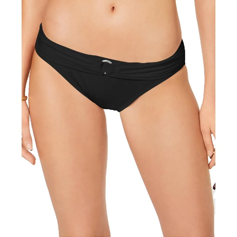 MICHAEL Michael Kors Womens O-Ring Binkini Swim Bottom Separates V-Neck Swim Dress
